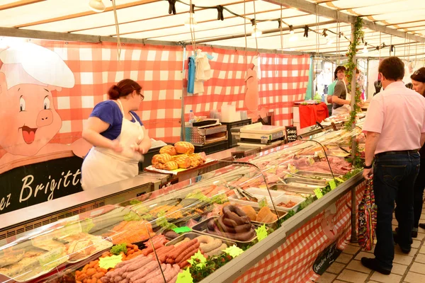 Franciaország, a festői szépségű városban saint germain en-laye — Stock Fotó