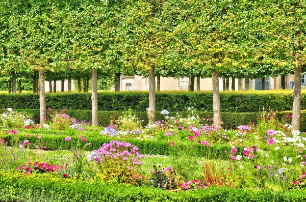 France, the Marie Antoinette estate in the parc of Versailles Pa — Stock Photo, Image