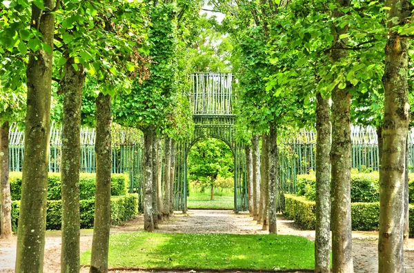 ฝรั่งเศส มารี แอนโทเนตต์ อสังหาริมทรัพย์ ในพัสดุของ Versailles Pa — ภาพถ่ายสต็อก