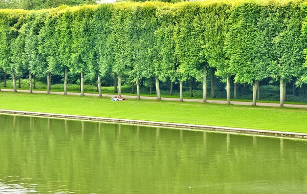 フランス、マリー ・ アントワ ネット ベルサイユ pa の parc で不動産 — ストック写真