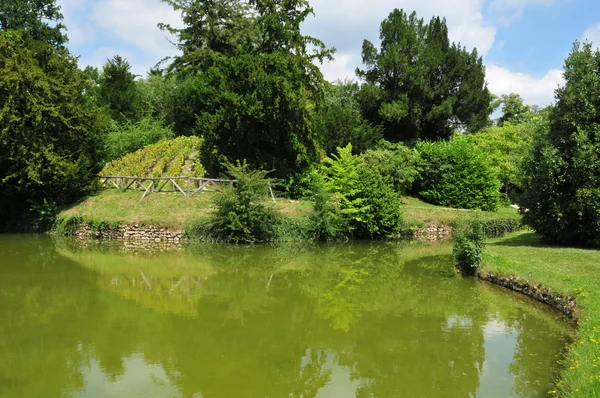 France, domaine Marie Antoinette dans le parc de Versailles Pa — Photo