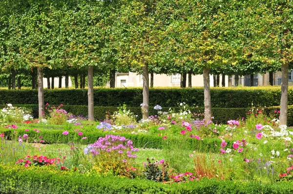 France, the Marie Antoinette estate in the parc of Versailles Pa — Stock Photo, Image