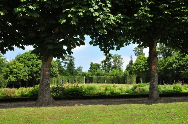 Franciaország, a marie antoinette birtokot a PA versailles parc — Stock Fotó