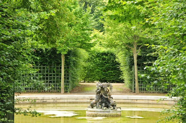 França, a propriedade Marie Antoinette no parc de Versalhes Pa — Fotografia de Stock