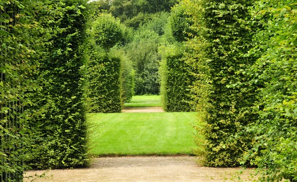 Frankrike, marie antoinette estate i parc av versailles pa — Stockfoto