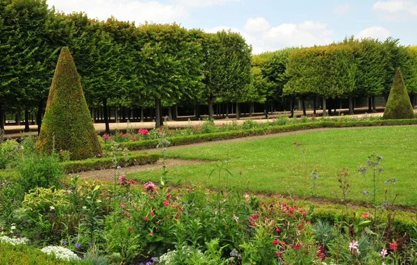 Frankrijk, de marie antoinette landgoed in het park van versailles pa — Stockfoto