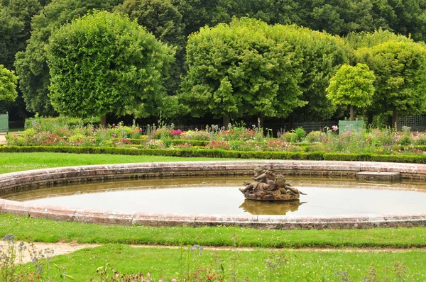 Frankrike, marie antoinette estate i parc av versailles pa — Stockfoto