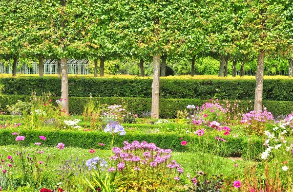 França, a propriedade Marie Antoinette no parc de Versalhes Pa — Fotografia de Stock