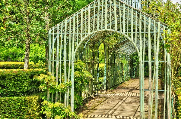 Frankrike, marie antoinette estate i parc av versailles pa — Stockfoto