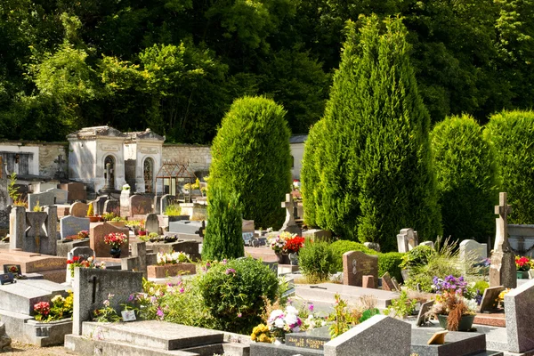 Francie město villennes sur Seine — Stock fotografie