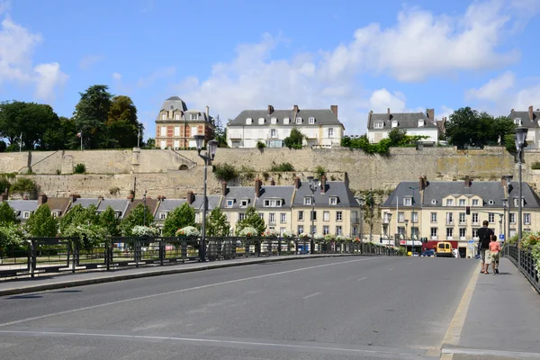 Francja, malownicze miasto pontoise — Zdjęcie stockowe