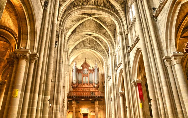 France, the picturesque city of Poissy — Stock Photo, Image