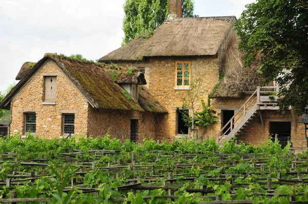 France, domaine Marie Antoinette dans le parc de Versailles Pa — Photo