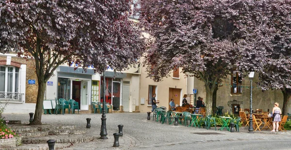 Fransa, conflans-sainte honorine pitoresk kenti — Stok fotoğraf