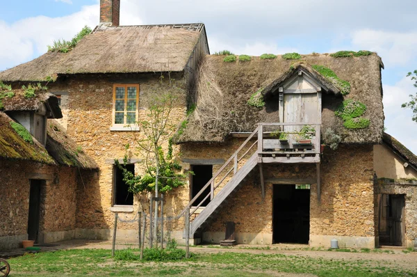 França, a propriedade Marie Antoinette no parc de Versalhes Pa — Fotografia de Stock