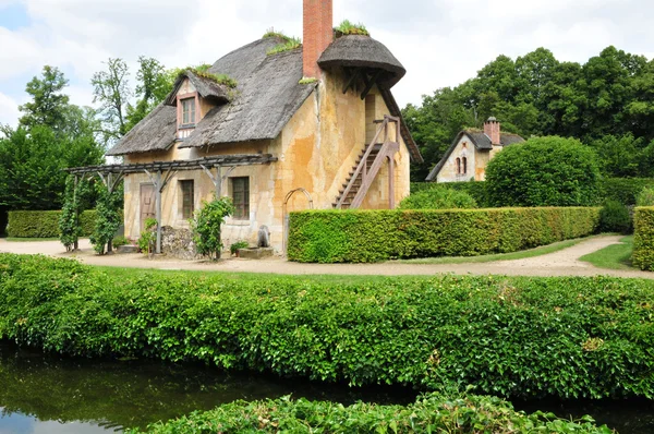 França, a propriedade Marie Antoinette no parc de Versalhes Pa — Fotografia de Stock