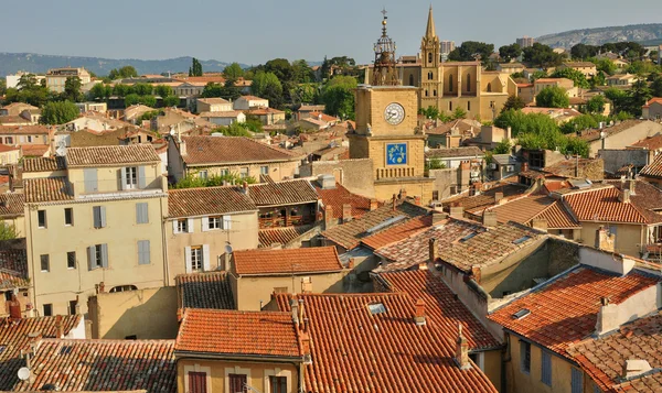 Miasta Francji, bouche du rhone, salon de Provence — Zdjęcie stockowe