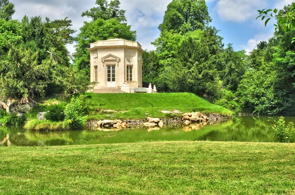 França, a propriedade Marie Antoinette no parc de Versalhes Pa — Fotografia de Stock