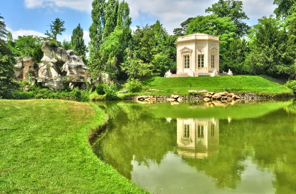 França, a propriedade Marie Antoinette no parc de Versalhes Pa — Fotografia de Stock