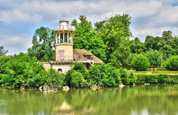 França, a propriedade Marie Antoinette no parc de Versalhes Pa — Fotografia de Stock