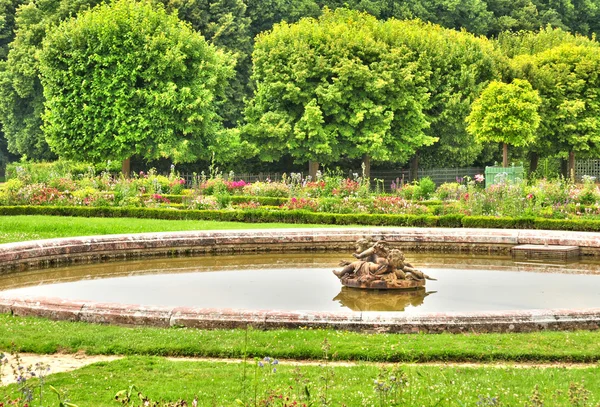 Frankrike, marie antoinette estate i parc av versailles pa — Stockfoto