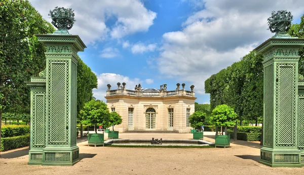 Francja, marie antoinette nieruchomości w parc versailles PA — Zdjęcie stockowe