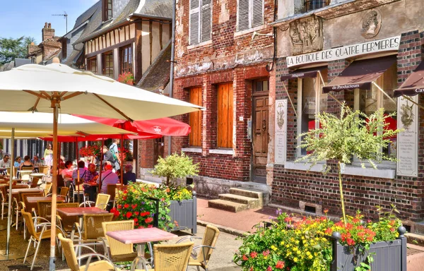 Normandie, malebné město Lyon la foret — Stock fotografie