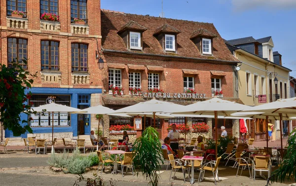 Normandie, a pitoresca cidade de Lyons la Foret — Fotografia de Stock