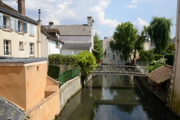 Malebné město dreux v eure et loir — Stock fotografie