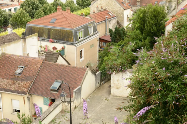 Frankreich, die malerische Stadt der Konfessionen sainte honorine — Stockfoto
