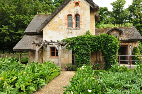 Γαλλία, η marie antoinette περιουσία σε το parc των Βερσαλλιών pa — Φωτογραφία Αρχείου