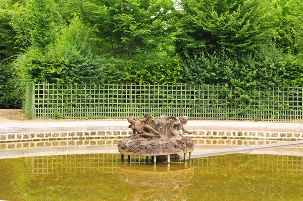 Francia, la finca María Antonieta en el parque de Versalles Pa — Foto de Stock