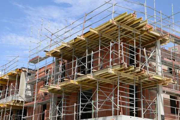 France, a building site in Les Mureaux