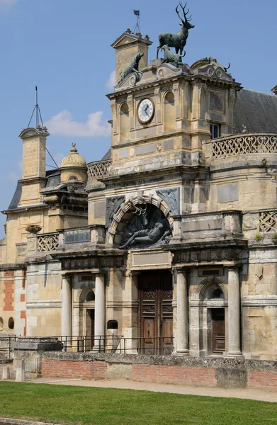 Frankreich, die malerische Stadt von anet — Stockfoto