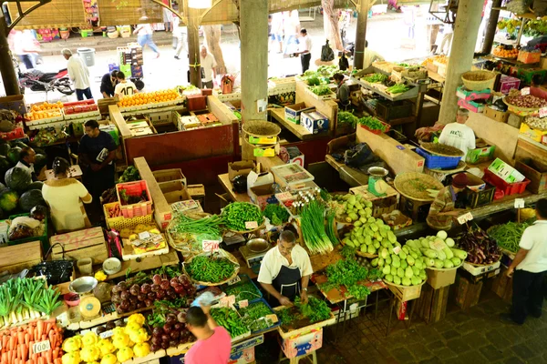 Malebné město port louis v mauricijské republice — Stock fotografie