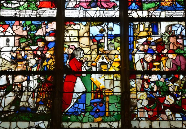 Igreja histórica de Nogent le Roi em Eure et Loir — Fotografia de Stock