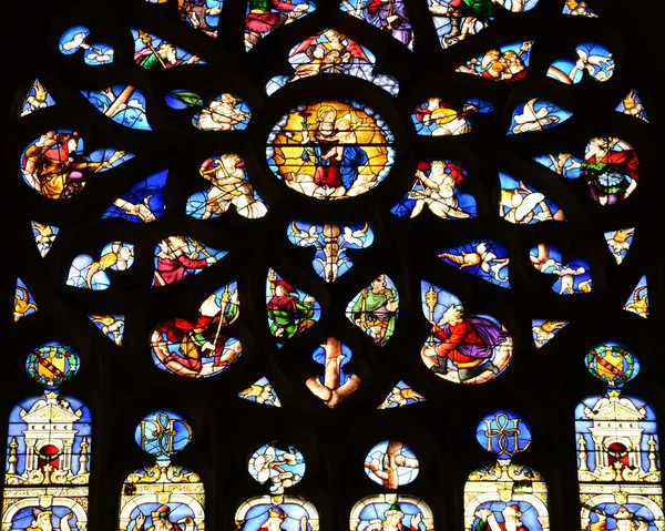 历史教会的厄尔省绪 le roi et 卢瓦尔 — 图库照片