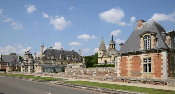 Frankrijk, de schilderachtige stad van anet — Stockfoto