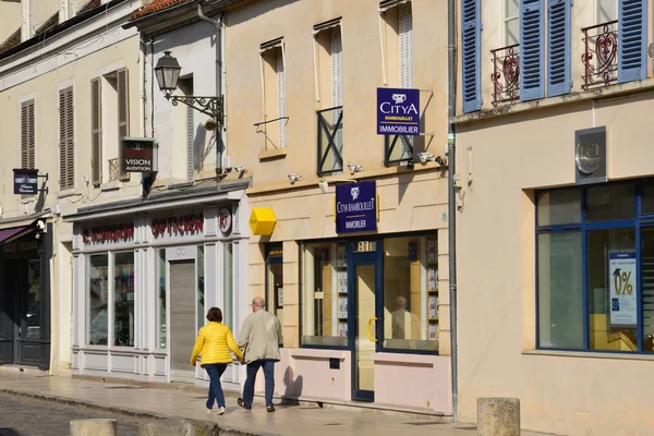 Ile de France, malowniczego miasta Rambouillet — Zdjęcie stockowe