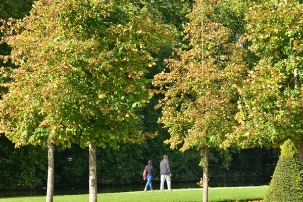 Ile de France, Rambouillet pitoresk kenti — Stok fotoğraf