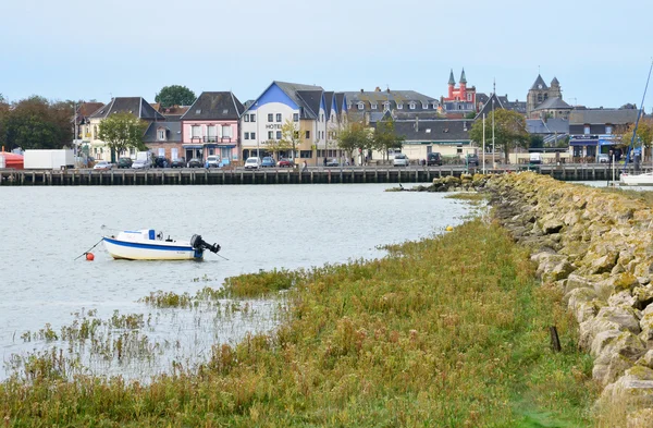 Picturesque city of Le Crotoy in Somme — Stock Photo, Image