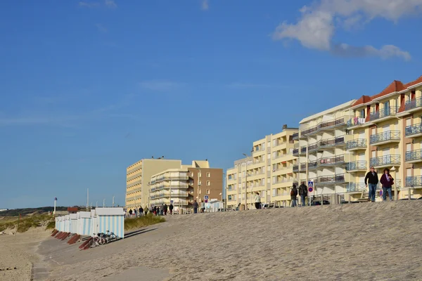 Frankreich, die malerische stadt neufchatel hardelot — Stockfoto