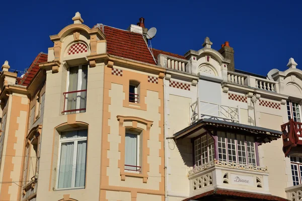 Frankrijk, de schilderachtige stad van Le Touquet — Stockfoto