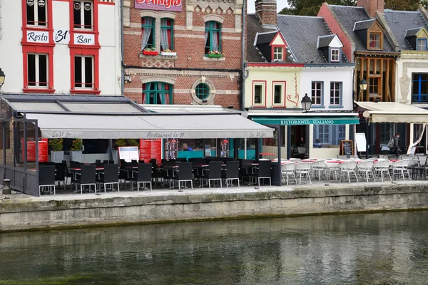 Somme, Amiens pitoresk şehir — Stok fotoğraf