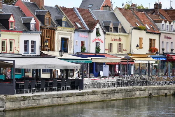 Somme, la pittoresca città di Amiens — Foto Stock