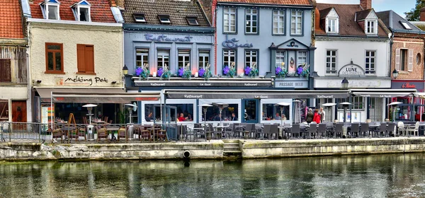 Somme, a pitoresca cidade de Amiens — Fotografia de Stock