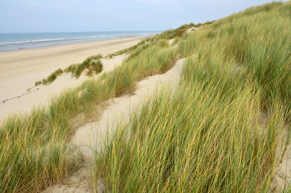 Stella Plage festői város a Nord-Pas de Calais — Stock Fotó