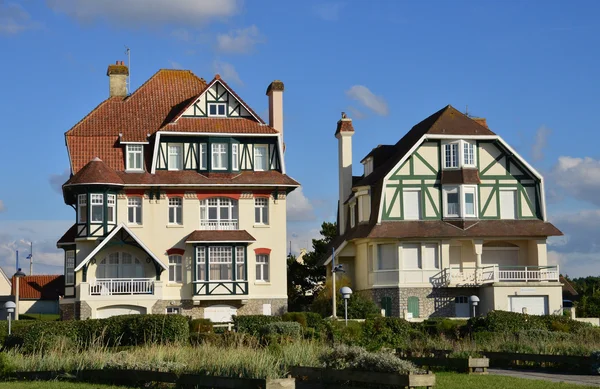 Frankrijk, de schilderachtige stad van Neufchatel Hardelot — Stockfoto