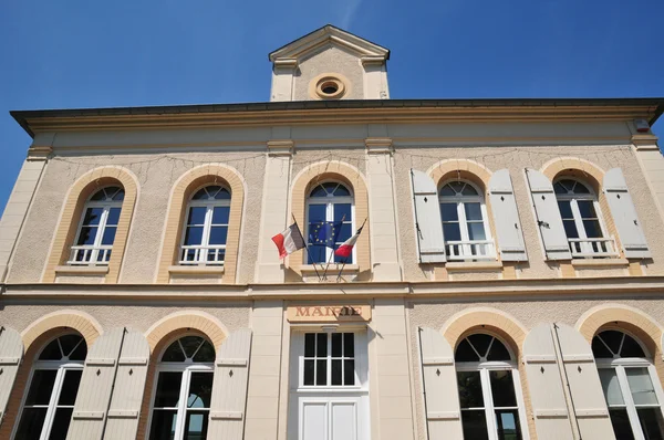France, the city hall of Amenucourt — Stock Photo, Image