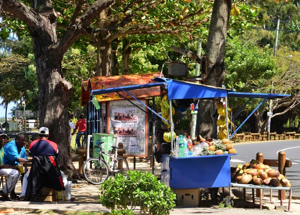 Pittoreska staden Grand Bay i Mauritius republik — Stockfoto